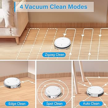 SmartCleanβ’ Automatic Floor Vacuum Cleaner Robot