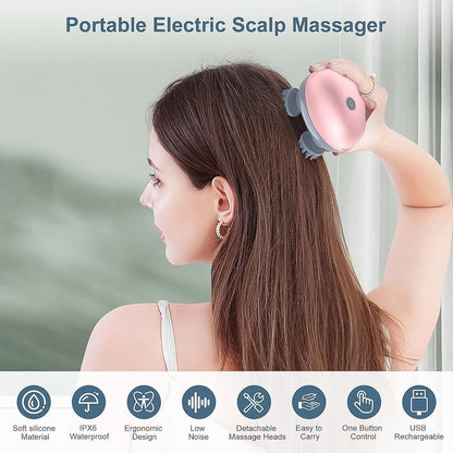 Smart Electric Scalp Massager For Human And Pets